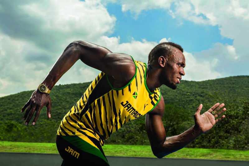 Usain Bolt, meilleur sprinter de tous les temps et Ambassadeur hublot