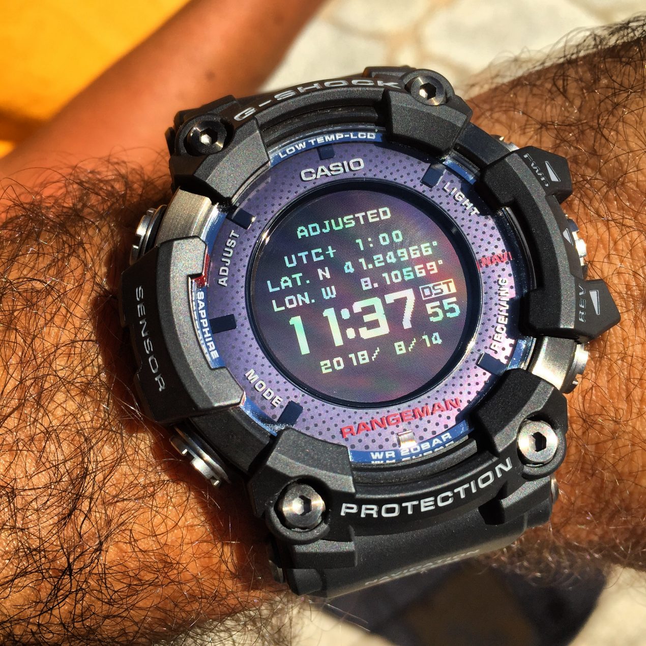 G Shock Rangeman GPR B La montre GPS de l extrême