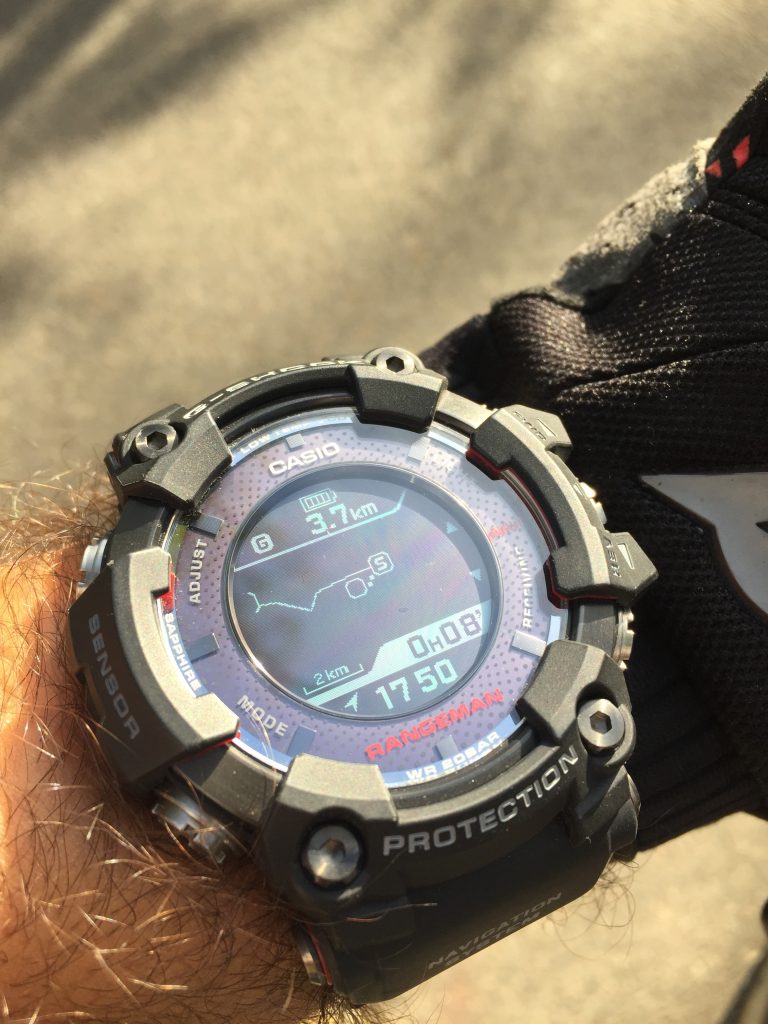 g shock rangeman navigation