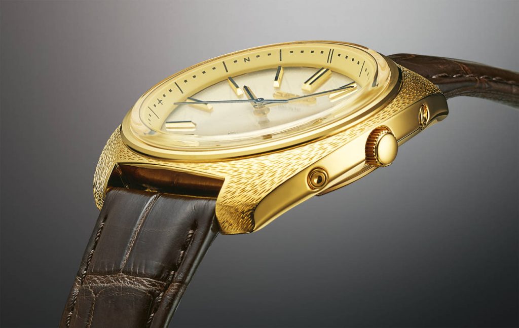 Le mouvement GPS à Quartz le plus fin du monde lui confère cette finesse élégante