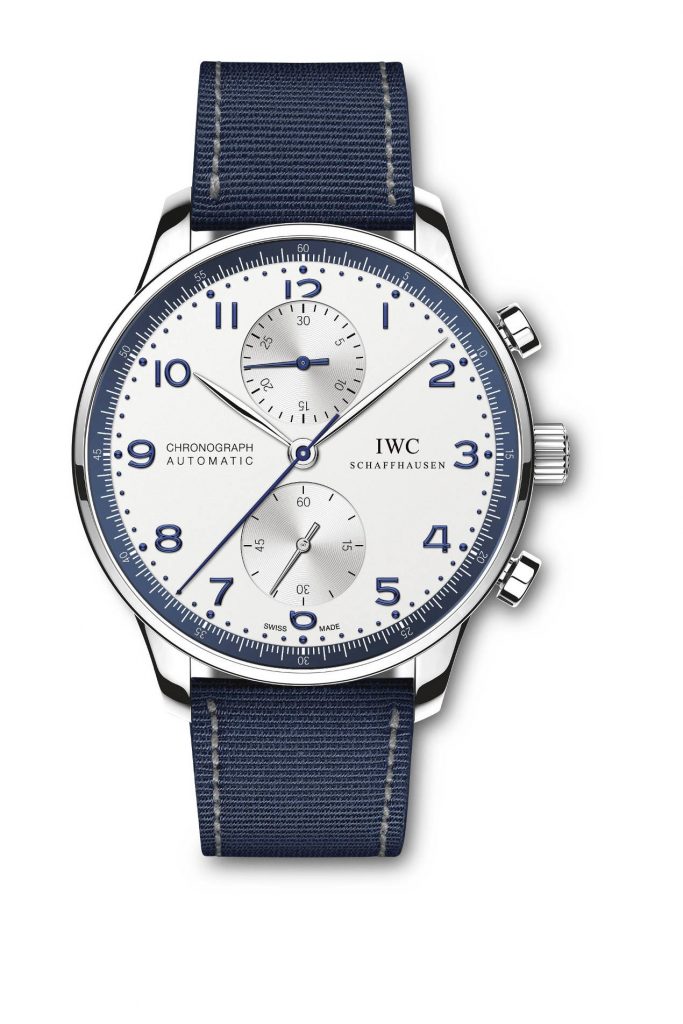 IWC Portugieser Chronograph Bucherer Blue