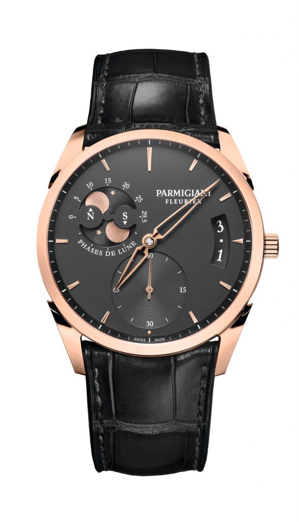 Parmigiani Fleurier Tonda 1950 Lune rose gold slate