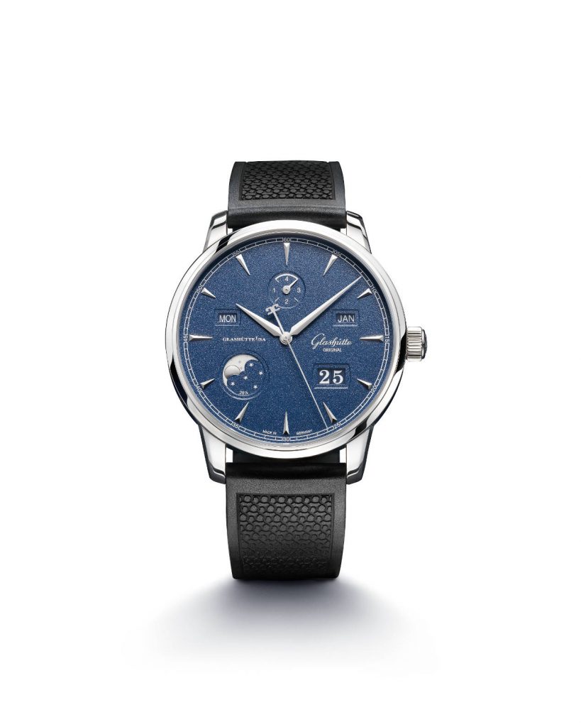 Glashütte Original Senator Excellence Calendrier Perpétuel Bucherer Blue