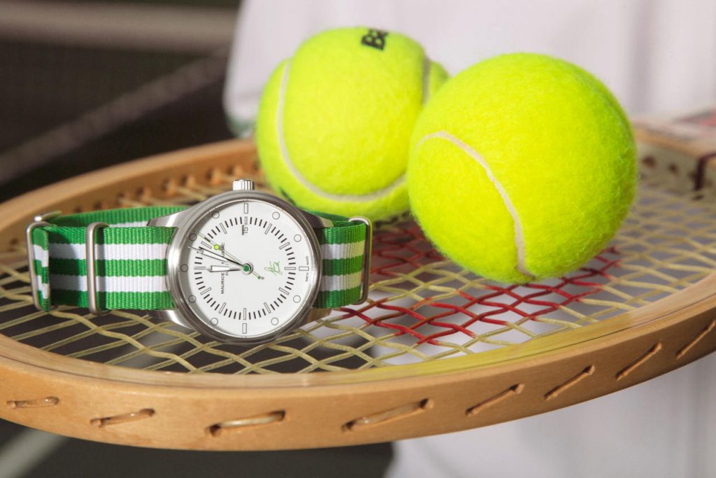 La montre Stan Smith Maurice de Mauriac est un véritable hommage au tennis