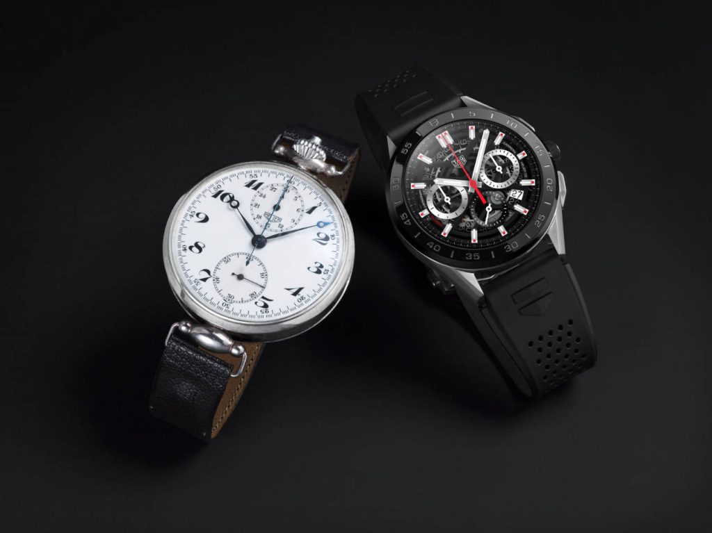 Une montre connectée, digne héritière de l'horlogerie passée.