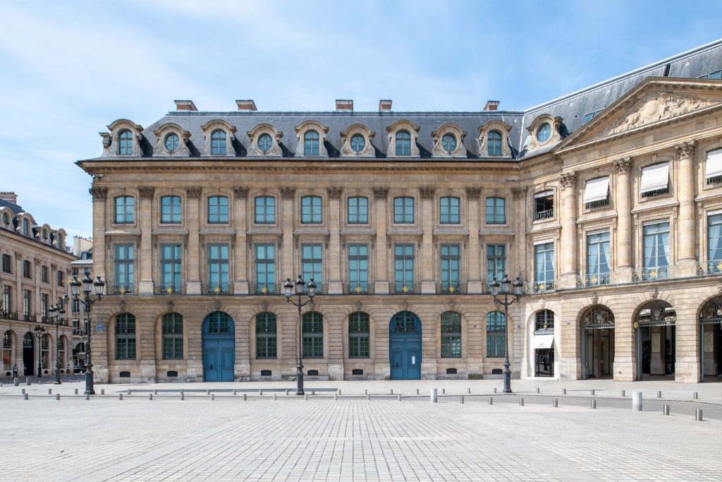 La boutique au 7, place Vendôme à Paris