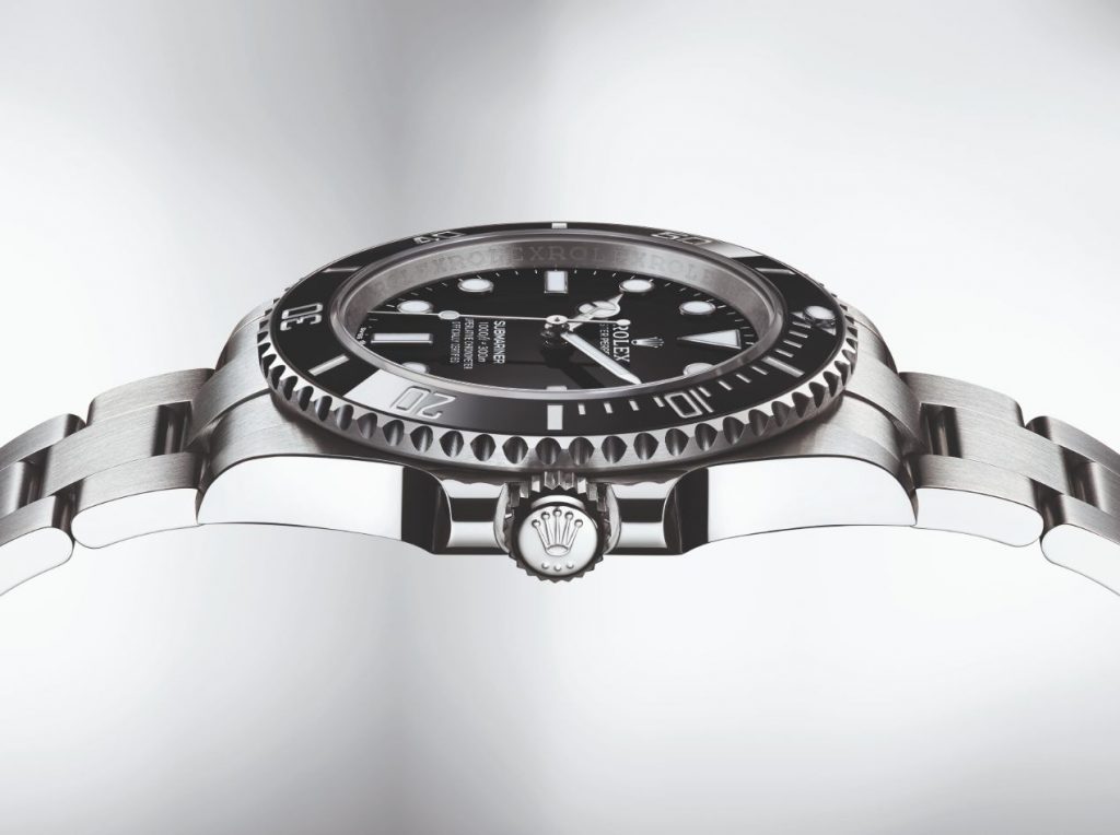 Rolex Submariner côté carrure