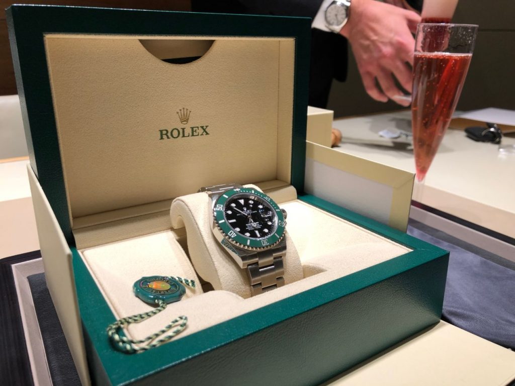 Rolex Submariner 216610 LV dans son écrin